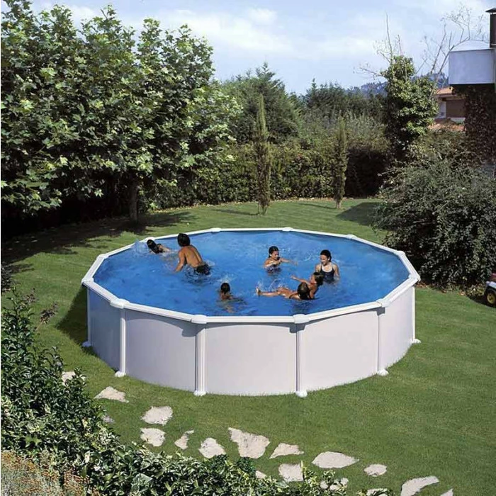 GRE Piscine Ronde Acier Gré Atlantis - Ø 5,50 X 1,30 M – Image 2