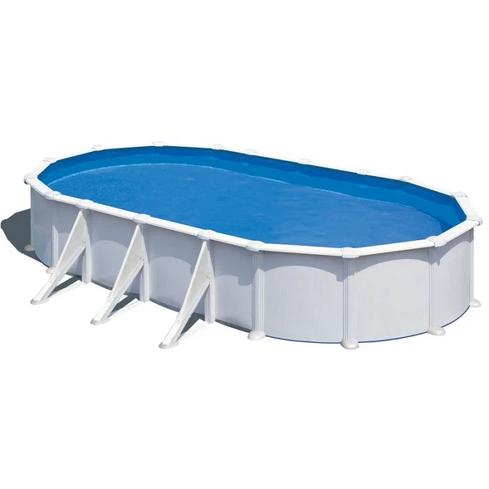 GRE Piscine Ovale Acier Gré Atlantis - 7,30 X 3,75 X 1,30 M
