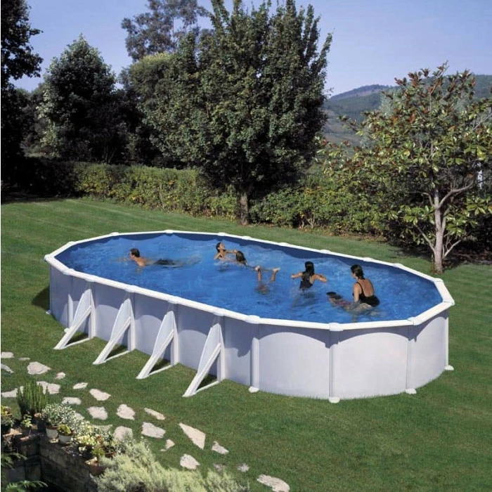 GRE Piscine Ovale Acier Gré Atlantis - 9,15 X 4,70 M – Image 2