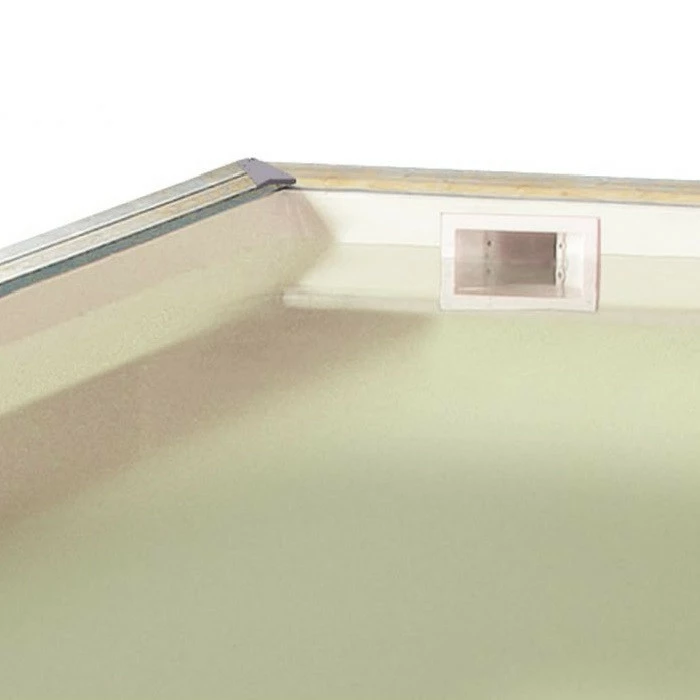 Piscine En Bois Rectangulaire Ubbink Linéa 15,50 X 3,50 X 1,55 M - Liner Beige – Image 2