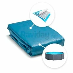 Liner Pour Piscine Intex Sequoïa / Graphite 4,78 X 1,24m Et Prism Frame Ø 4,57 X 1,22m