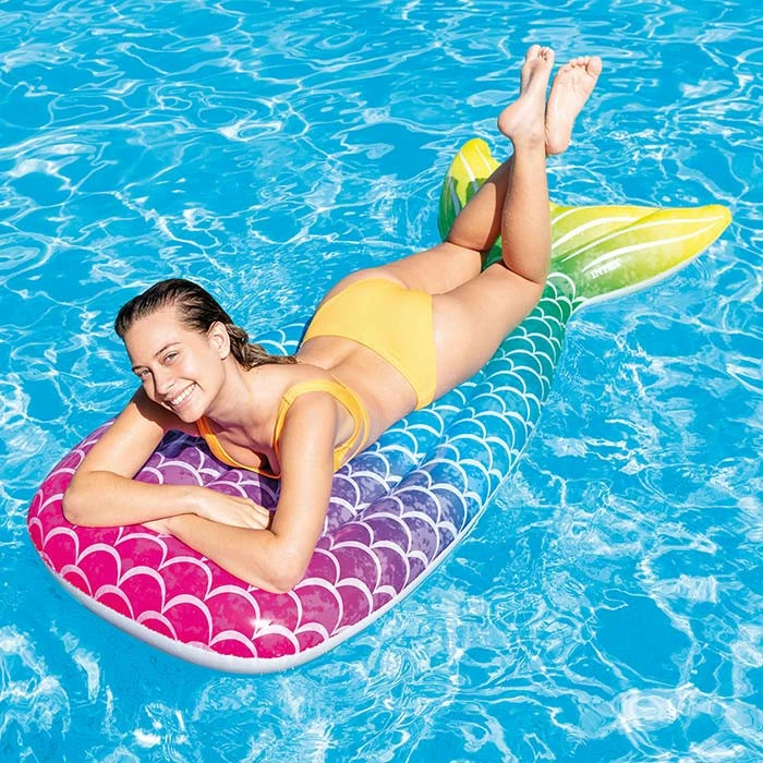 Matelas Gonflable Intex Sirène Multicolor – Image 2