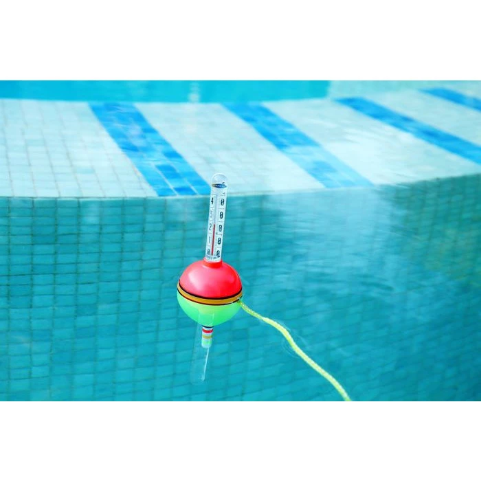 Mini Thermomètre De Piscine Kerlis Bouchon - Vert – Image 2