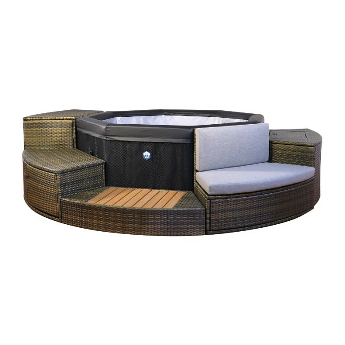 Pack Spa Portable Netspa Octopus 4 à 6 Personnes + Mobilier – Image 14