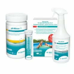 Kit De Traitement Bayrol - Oygène Actif Pour Piscine < 10 M³ + Nettoyant Ligne D'eau
