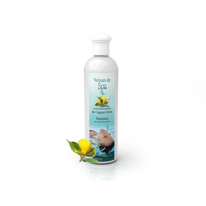 Parfum De Spa à Base D'huiles Essentielles De Cajeput Et De Citron Camylle 250 Ml – Image 2