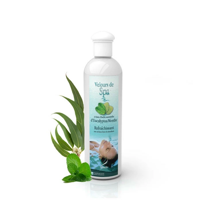 Parfum De Spa à Base D'huiles Essentielles D'Eucalyptus Et Menthe 250 Ml