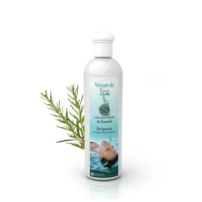 Parfum De Spa à Base D'huiles Essentielles De Romarin Camylle 250 Ml
