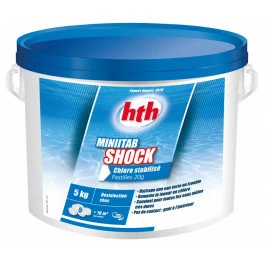 HTH Minitab Shock - Chlore Stabilisé Pastilles 5kg