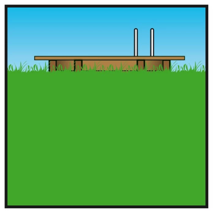 Piscine En Bois Rectangulaire Ubbink Linéa 15,50 X 3,50 X 1,55 M - Liner Bleu – Image 3