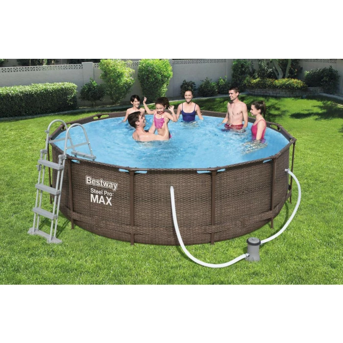 Piscine Tubulaire Ronde Bestway Steel Pro Max 3,66 X 1,00 M – Image 4