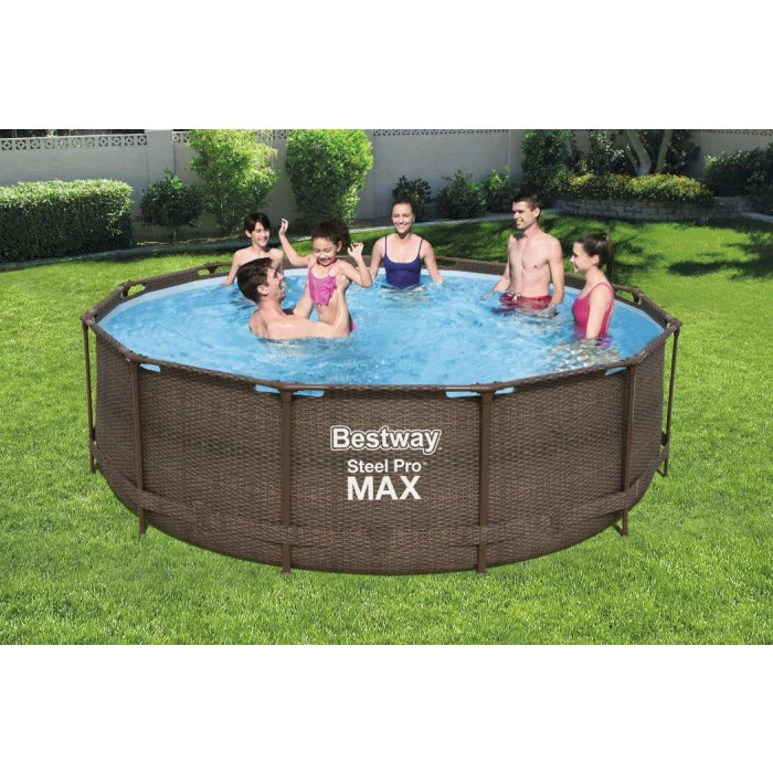 Piscine Tubulaire Ronde Bestway Steel Pro Max 3,66 X 1,00 M – Image 5