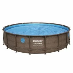 Piscine Tubulaire Ronde Bestway Power Steel Swim Vista 5,49 X 1,22 M