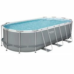 Piscine Tubulaire Ovale Bestway Power Steel 5,49 X 2,74 X 1,22 M