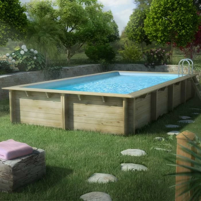 Piscine Weva Procopi En Bois 8 X 4 M – Image 6