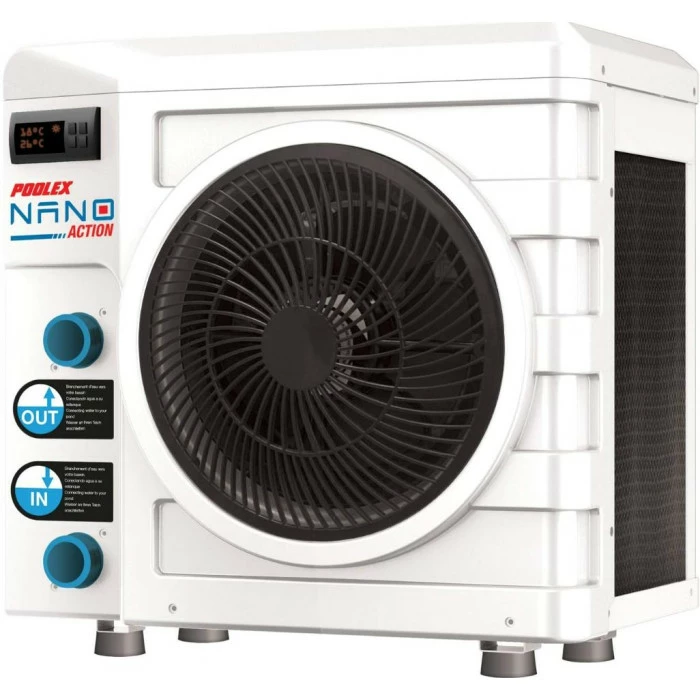 Pompe à Chaleur Poolex Nano Action 4 KW Pour Piscine < 25 M³