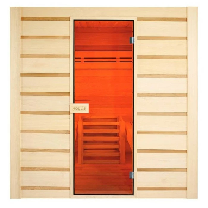 Sauna Hybride Traditionnel / Infrarouge Holl's Combi – Image 5
