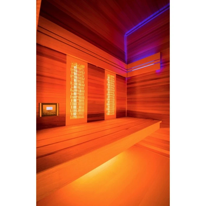 Sauna Hybride Traditionnel / Infrarouge Holl's Combi – Image 7