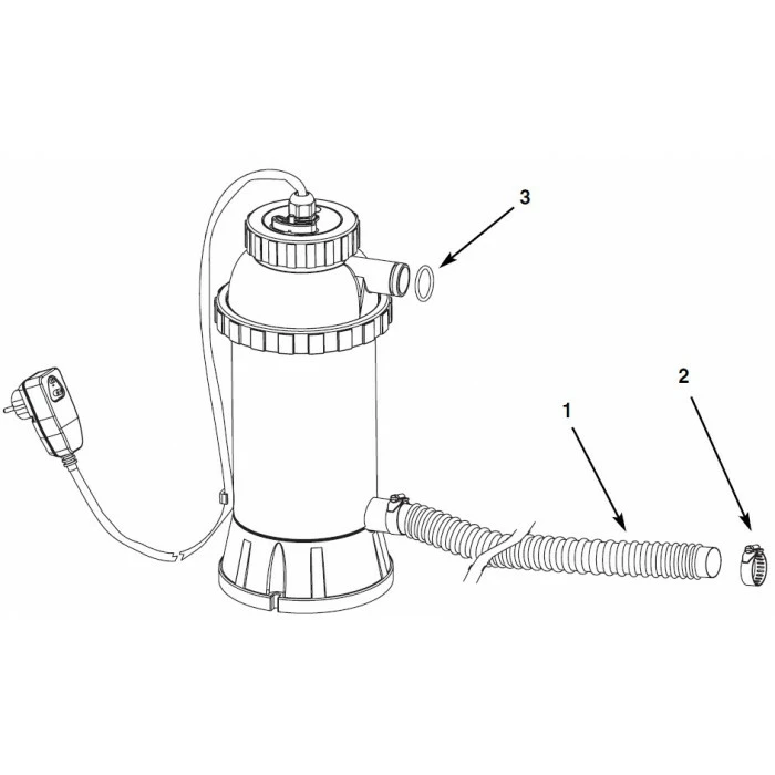 Réchauffeur D'eau Pour Piscine INTEX – Image 2