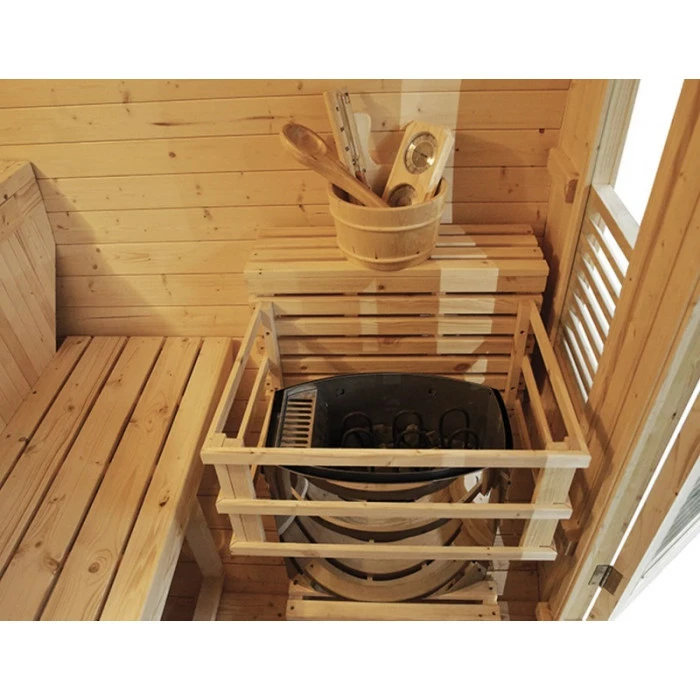 Sauna Traditionnel D'extérieur Holl's Gaïa Oméga – Image 6