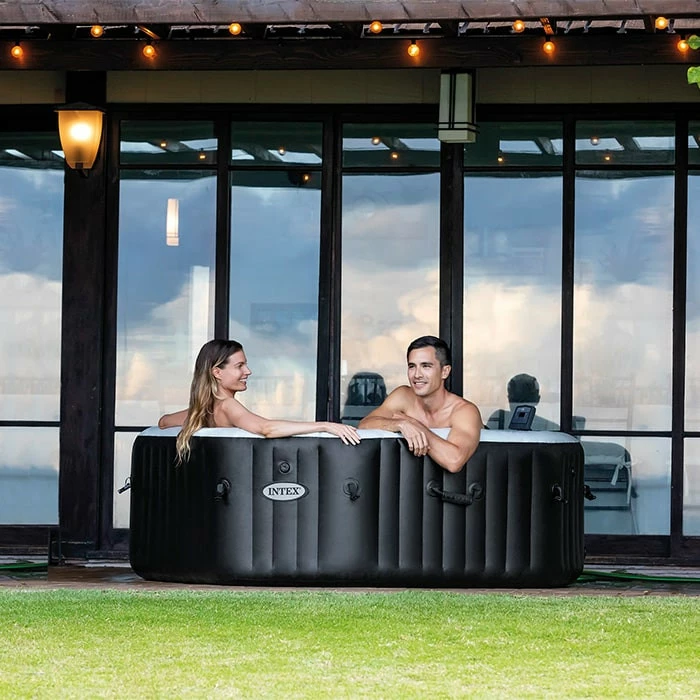 Spa Gonflable Intex PureSpa Carbone 4 Places – Image 7