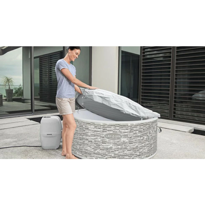 Spa Semi-rigide Bestway Lay-Z-Spa VANCOUVER AirJet Plus 5 Places – Image 4