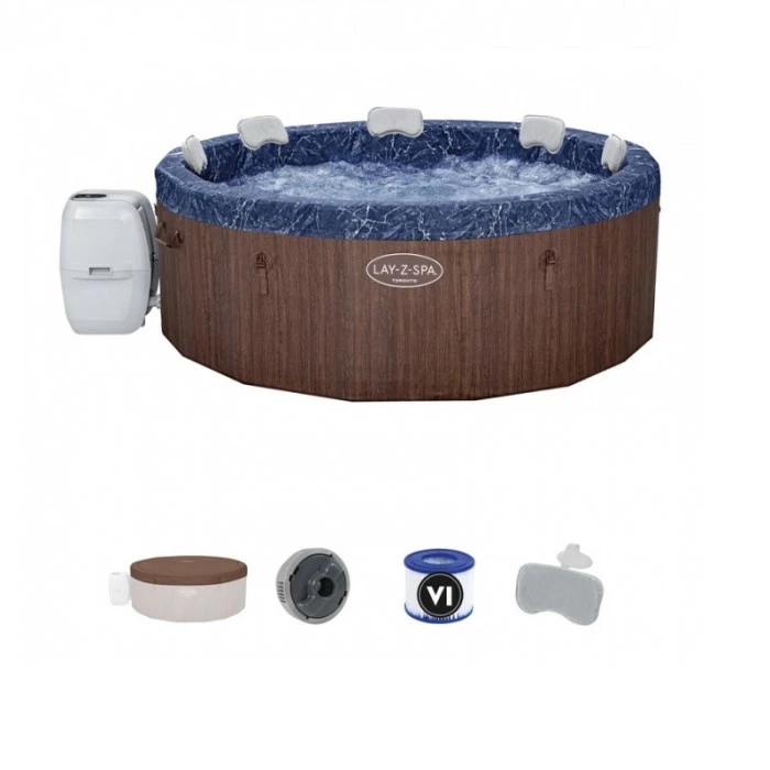 Spa Semi-rigide Bestway Lay-Z Spa TORONTO AirJet Plus 7 Places – Image 9