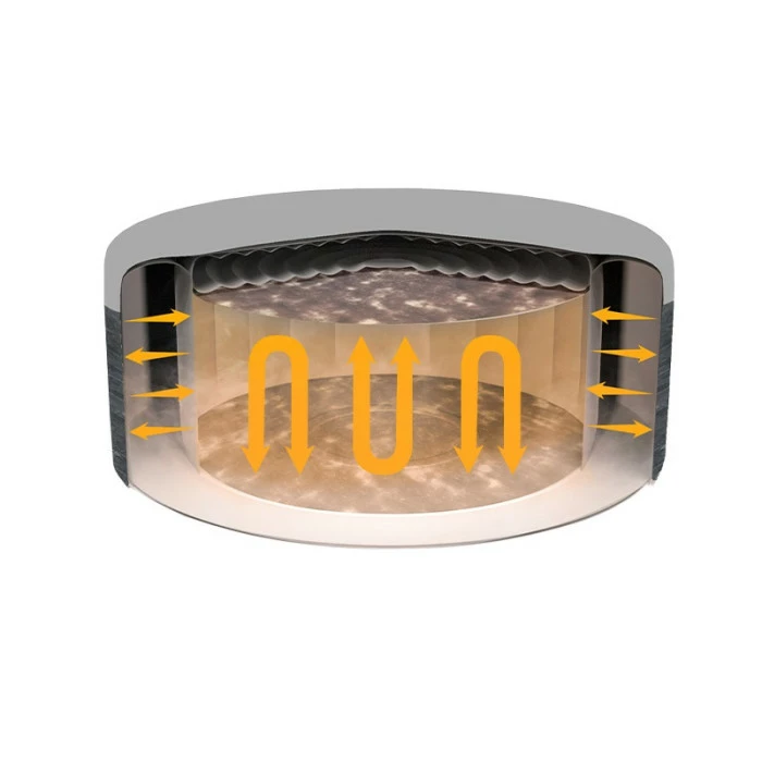 Spa Gonflable Bestway Lay-Z Spa BUDAPEST AirJet 6 Places – Image 14