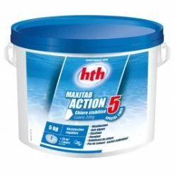 HTH Maxitab Action 5 Spécial Liner - Galets De Chlore Stabilisé 5kg