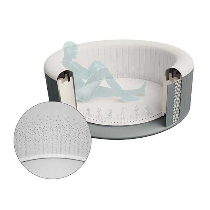 Spa Gonflable Bestway Lay-Z Spa BUDAPEST AirJet 6 Places – Image 10